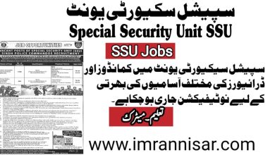 Sindh Police Special Security Unit Jobs 2024